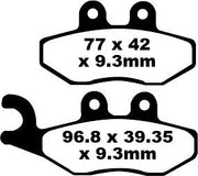 Ebc Sfa Serie Organische Roller Bremsbeläge - Vorne & Hinten