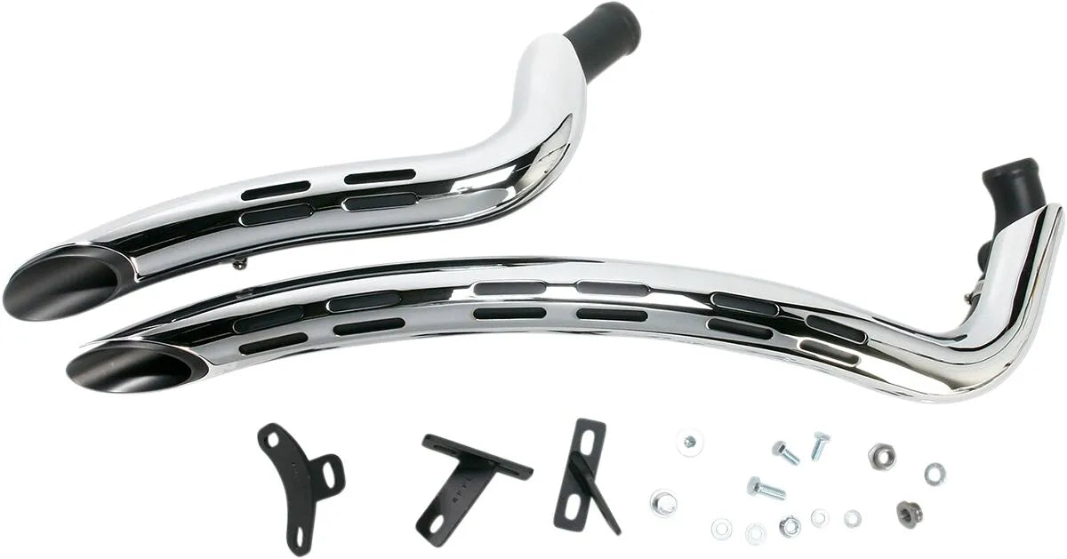 Bassani Xhaust Radial Sweeper Exhaust Full System Black Steel