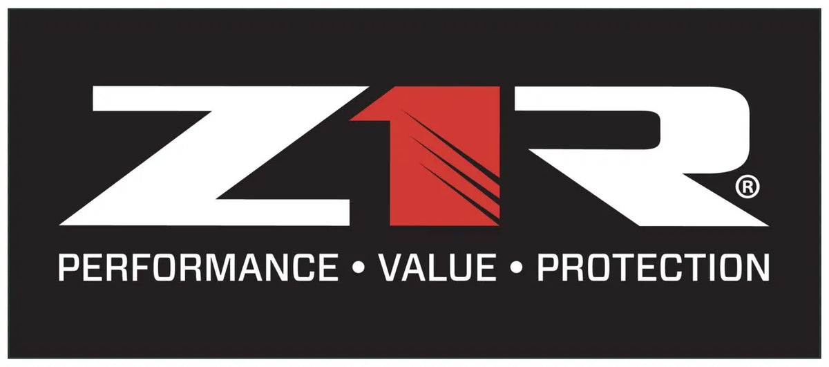 Z1R Poly Banner Black 3' x 7'