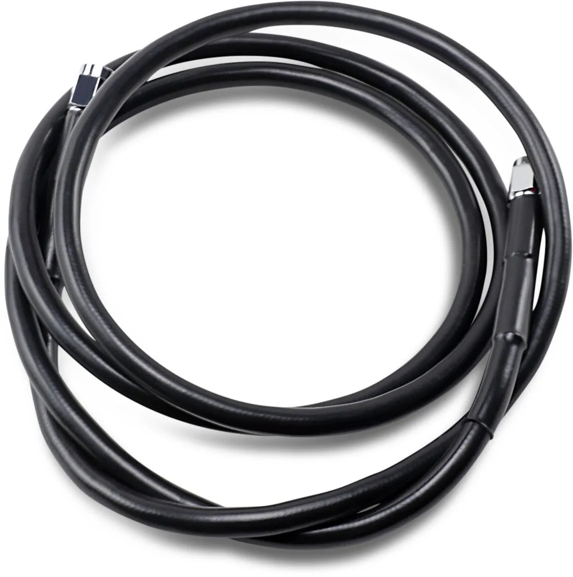 Drag Specialties Universal Bremsleitung 62" Schwarz Vinyl