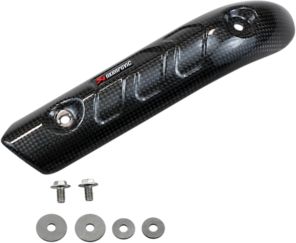 Akrapovic Hitzeschild für Auspuff - Carbon Schwarz