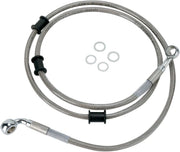 Drag Specialties Bremsleitungssatz aus Edelstahl, vorne oben, 42"