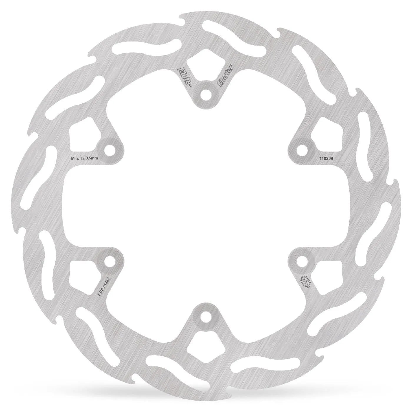 Moto-Master Flame Series Fester Bremsscheibe - Hinten