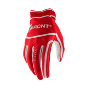100% Ridefit Glove - Red/White