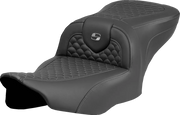 Saddlemen Roadsofa™ Dragon Scale Seat - For Harley Davidson