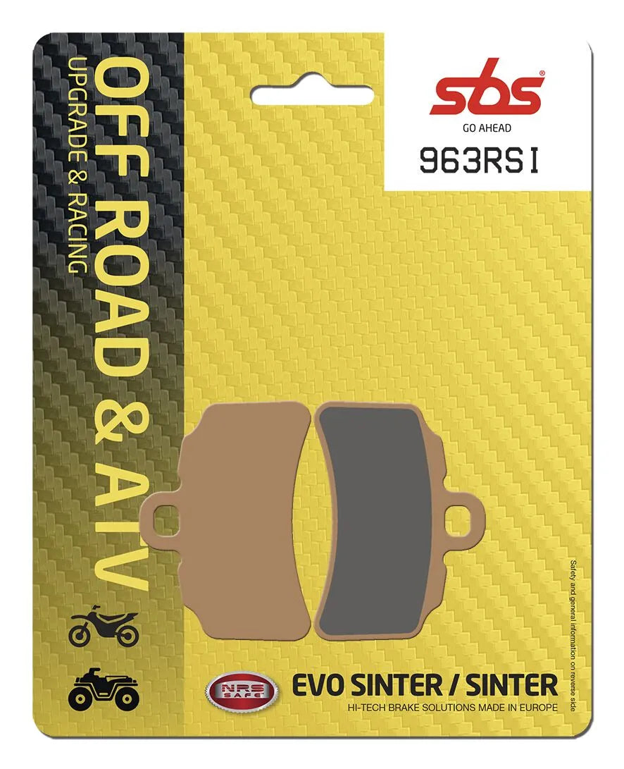 SBS RSI Offroad Racing Sinter Bremsbeläge - Vorne