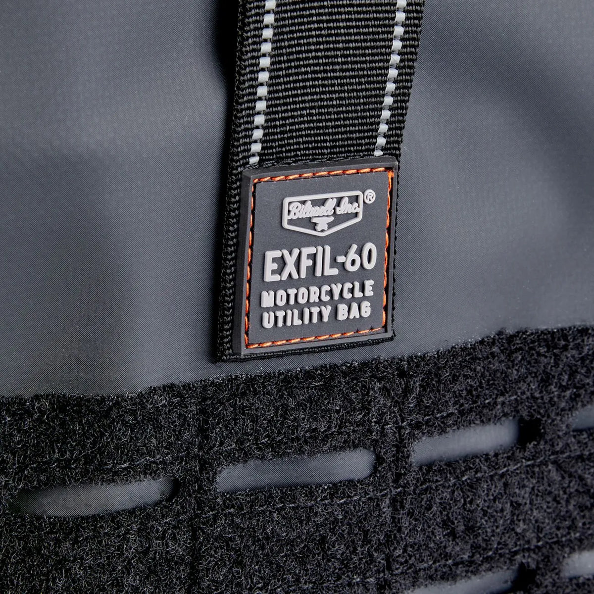 Biltwell EXFIL-60 1680D Polyester Roll Bag - Black - 3016-01