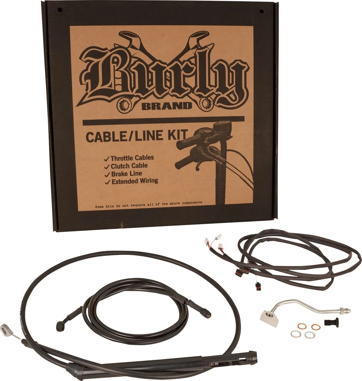 Burly Brand Touring Modell Steuerkit Für 15" Lenker