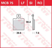 Trw All Round Sintermetall Bremsbeläge Satz Mit 2 - Vorne & Hinten