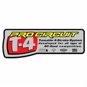 Pro Circuit Auspuff Decal