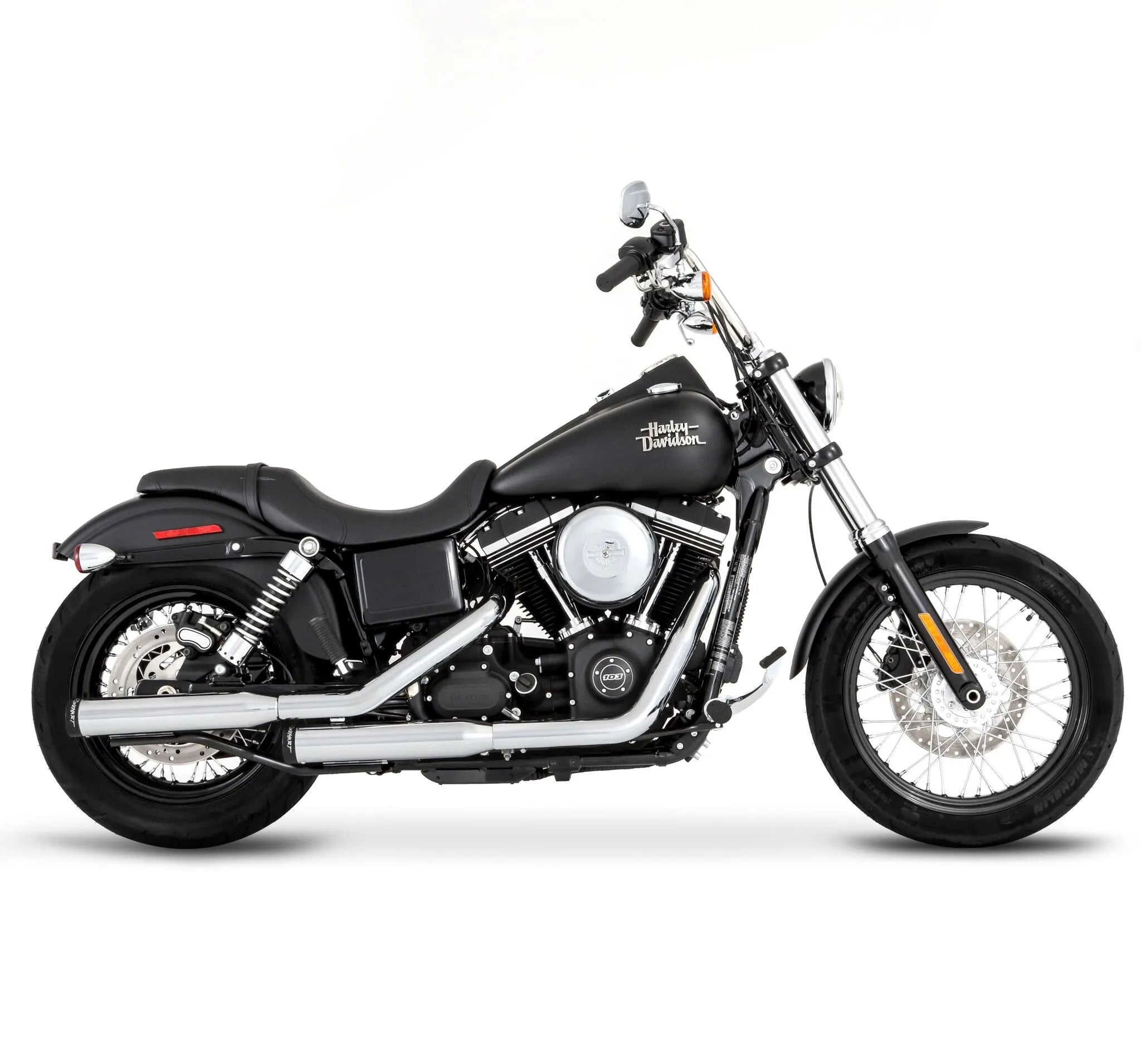 Rinehart Racing 3" Slip-on Schalldämpfer Für Dyna