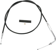 DRAG SPECIALTIES Black Vinyl Throttle Cable 38in Housing