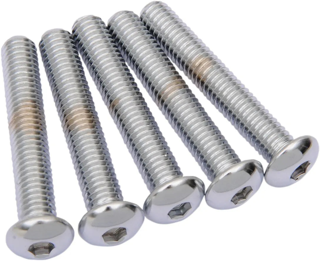 Drag Specialties Button Head Bolts 3/8"-16 x 2-1/2"