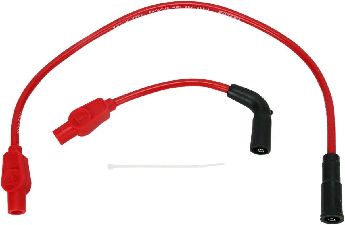 Sumax Custom-fit Spark Plug Wire Kit - Red