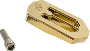 Pro-one Touring Brake Peg - Gold Billet Aluminum