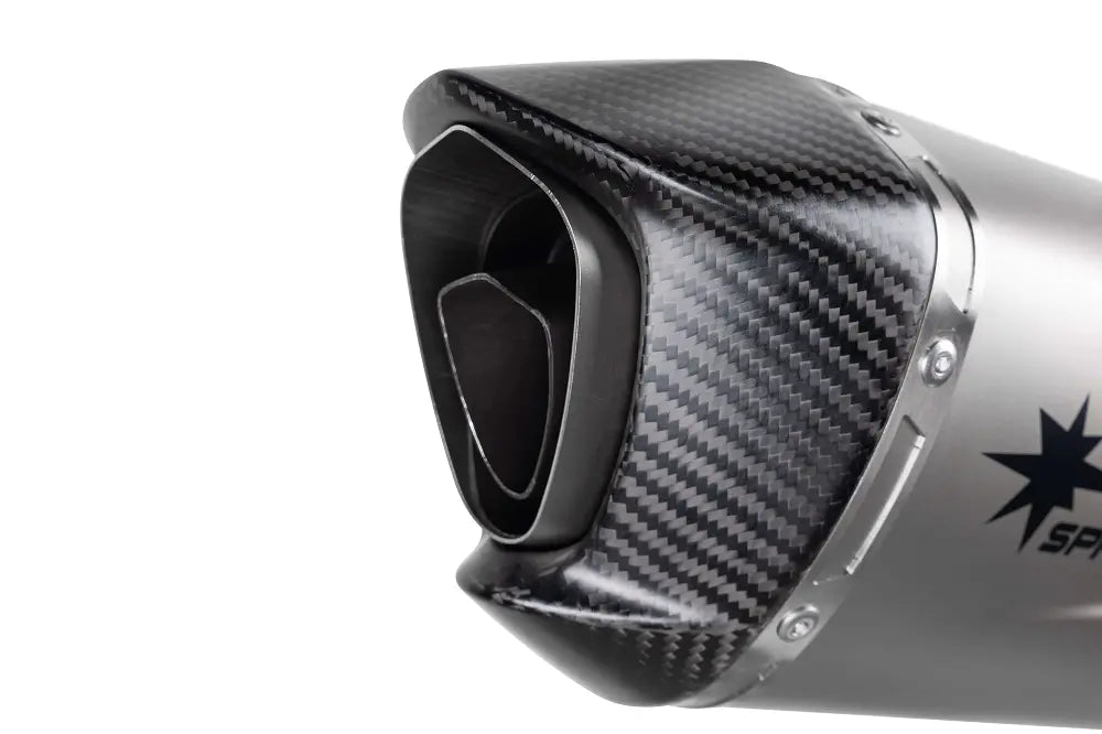 Spark Force Evo Slip-on Schalldämpfer Mit Carbon Endkappe - ECE Straßenzulassung