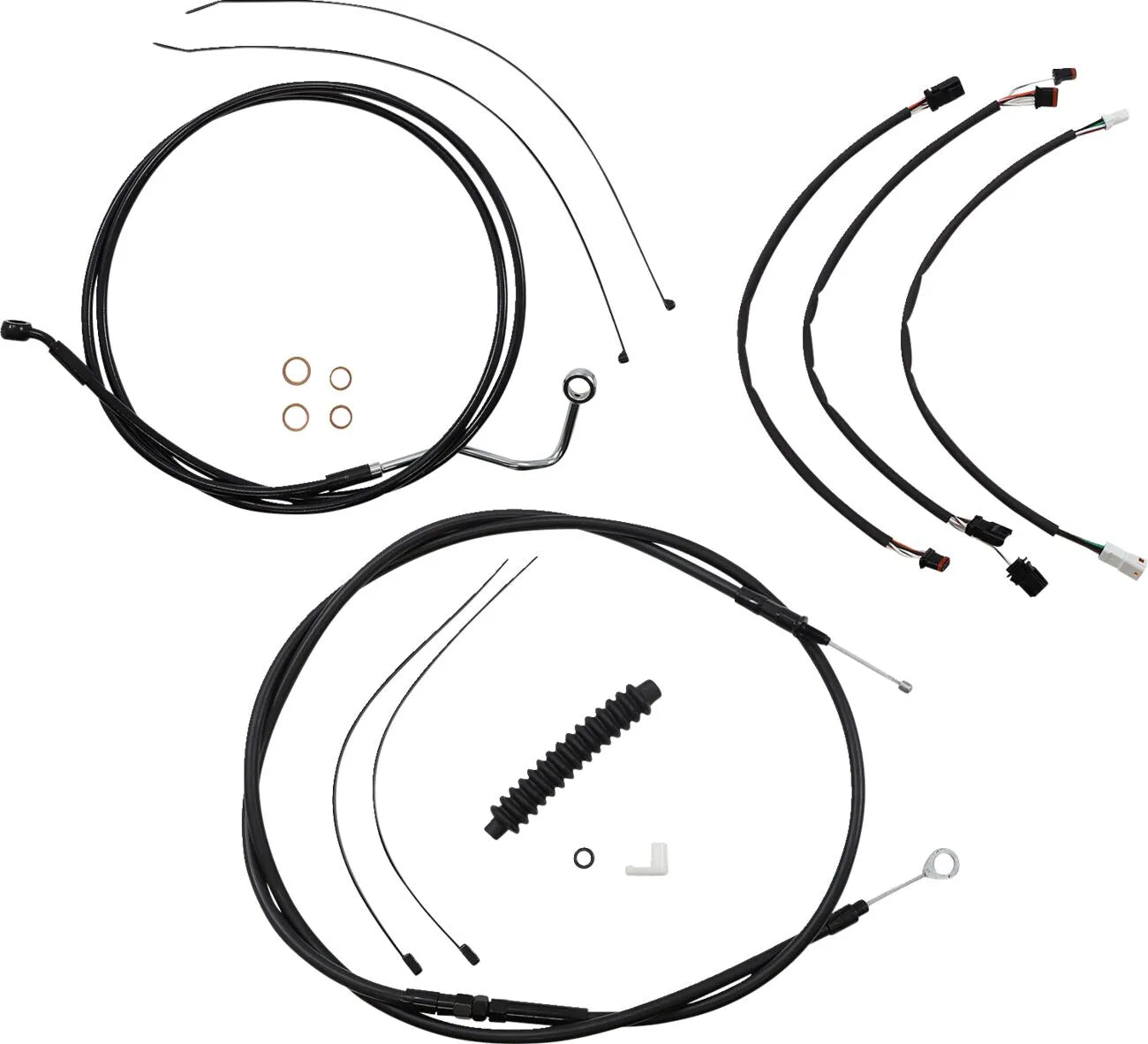 Magnum Shielding XR Handlebar Installation Kit for Ape Hanger