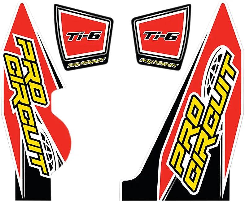 Pro Circuit Auspuff Decal