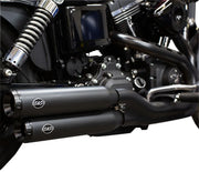 S&S Cycle Grand National Slip-On Schalldämpfer - Schwarz