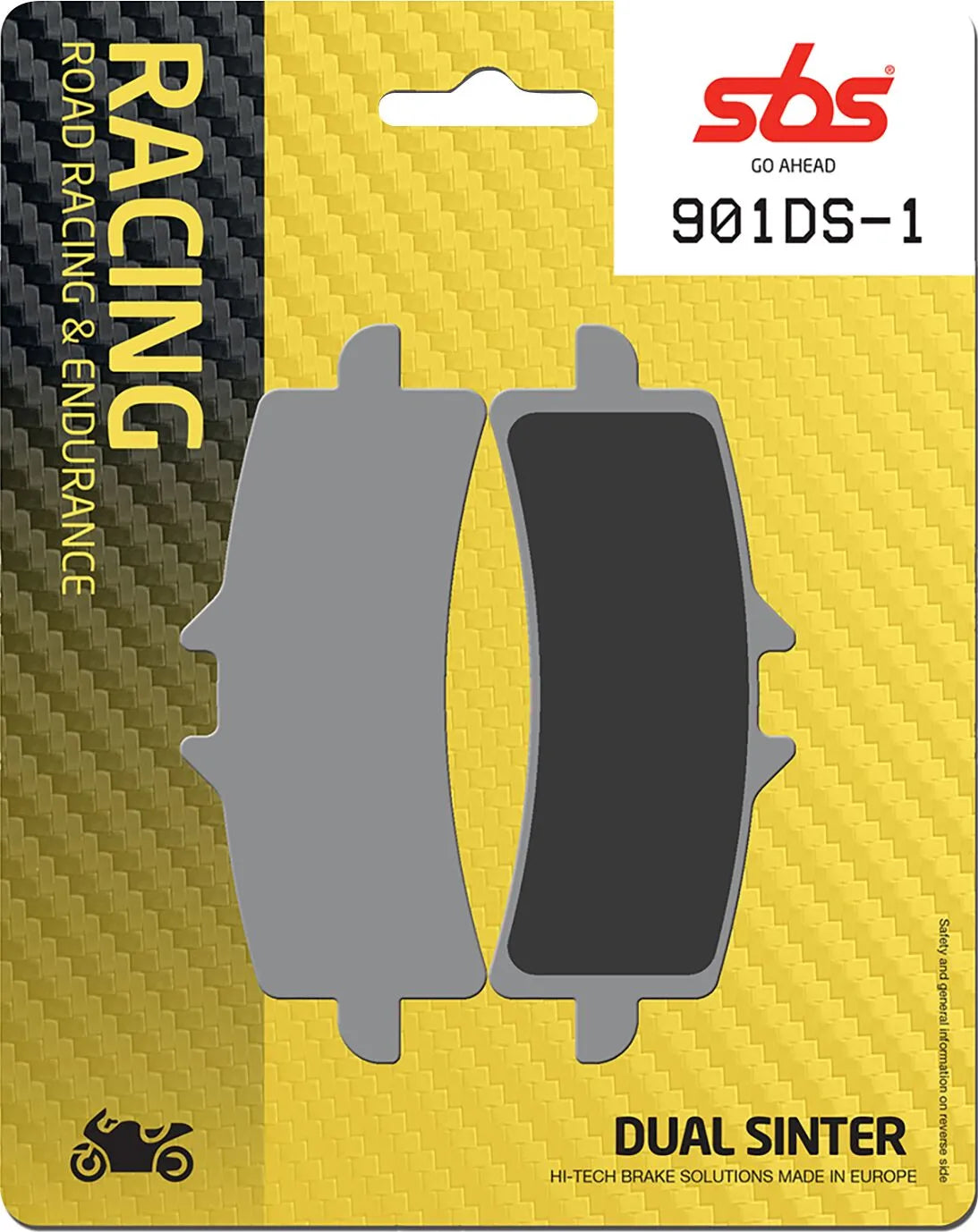 Sbs Ds Racing Dual Sintered Brake Pads