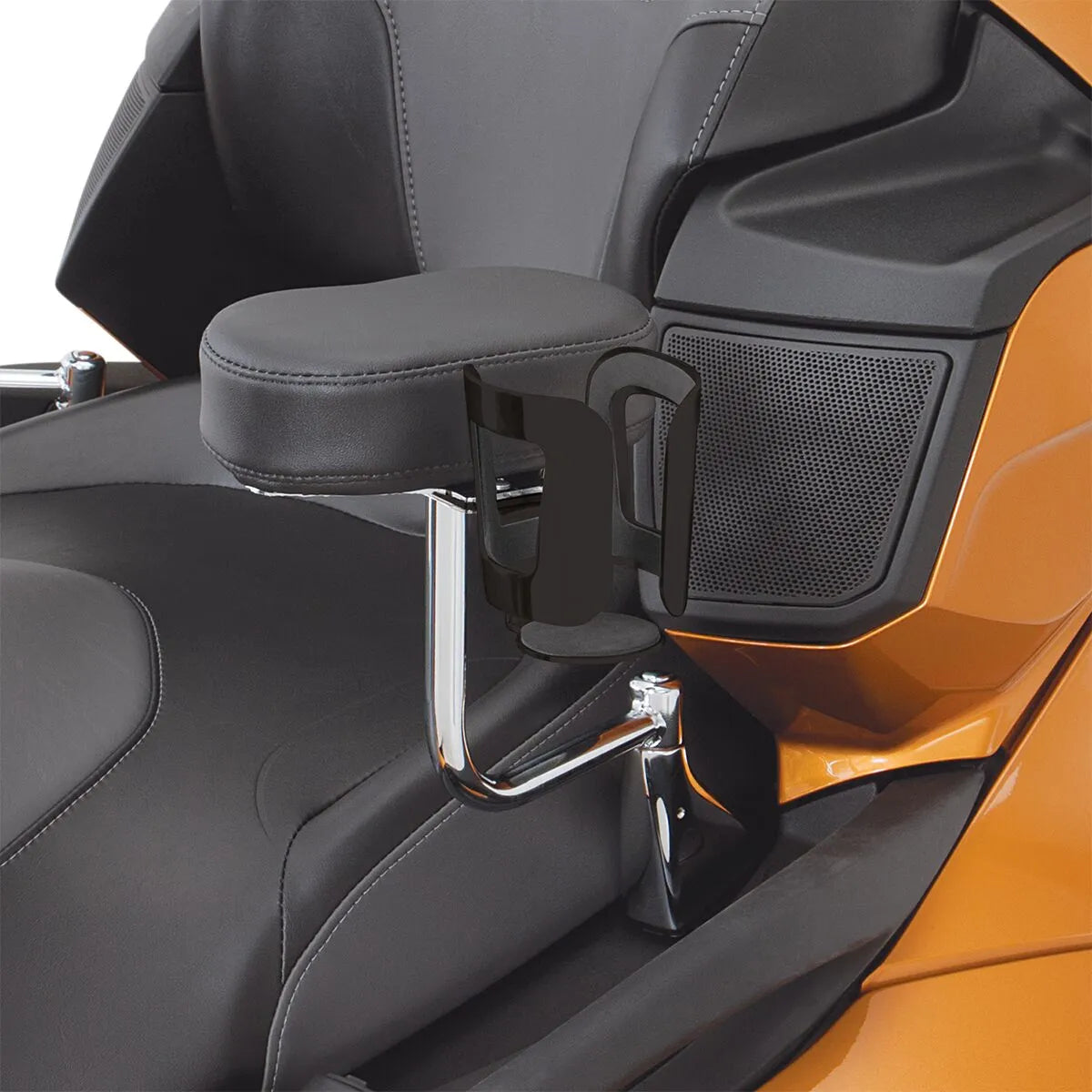 SHOW CHROME Passenger Beverage Holder for Armrests