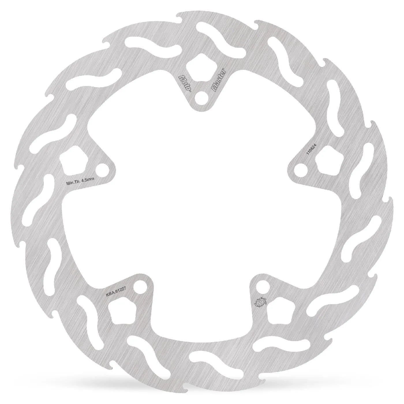 Moto-Master Flame Series Fest Bremsscheibe - Hinten