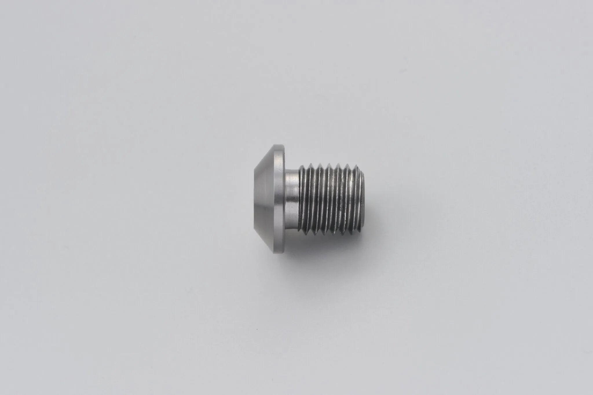 Daytona Mirror Plug Bolt M10 X 1.25 Gray Anodized