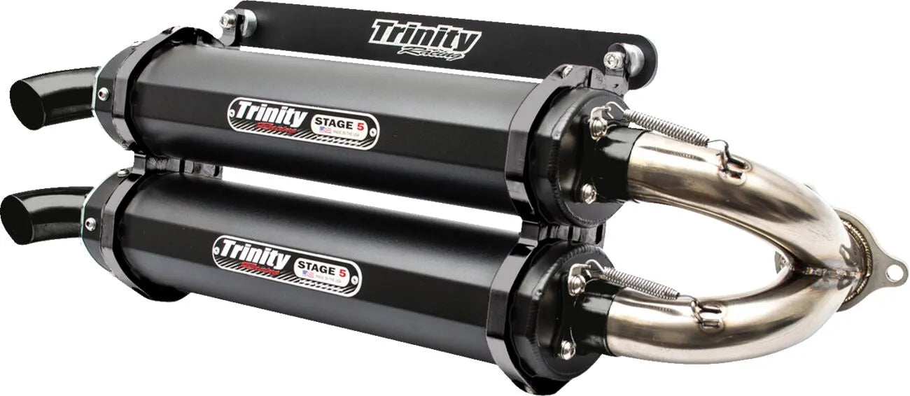 Trinity Racing Stage 5 Slip-On Dual Auspuff