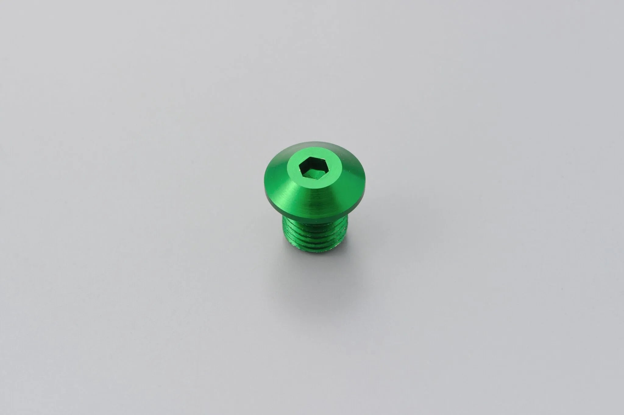 Daytona Mirror Plug Bolt M10 X 1.25 Green Anodized