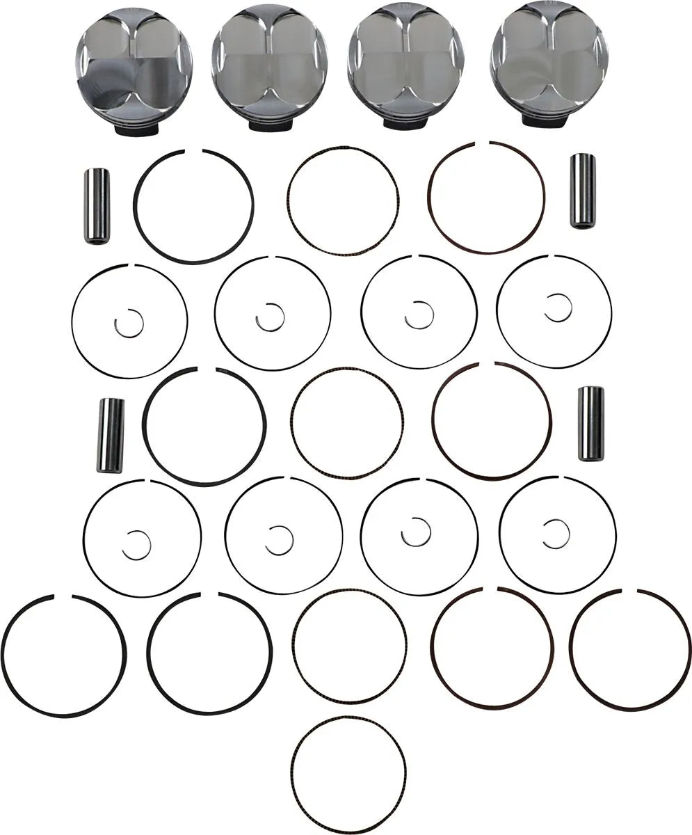 Je Pistons Piston Kit for 599cc 13.1:1 Compression