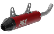 Hgs 2-Takt Schalldämpfer mit Carbonfaser-Endkappe