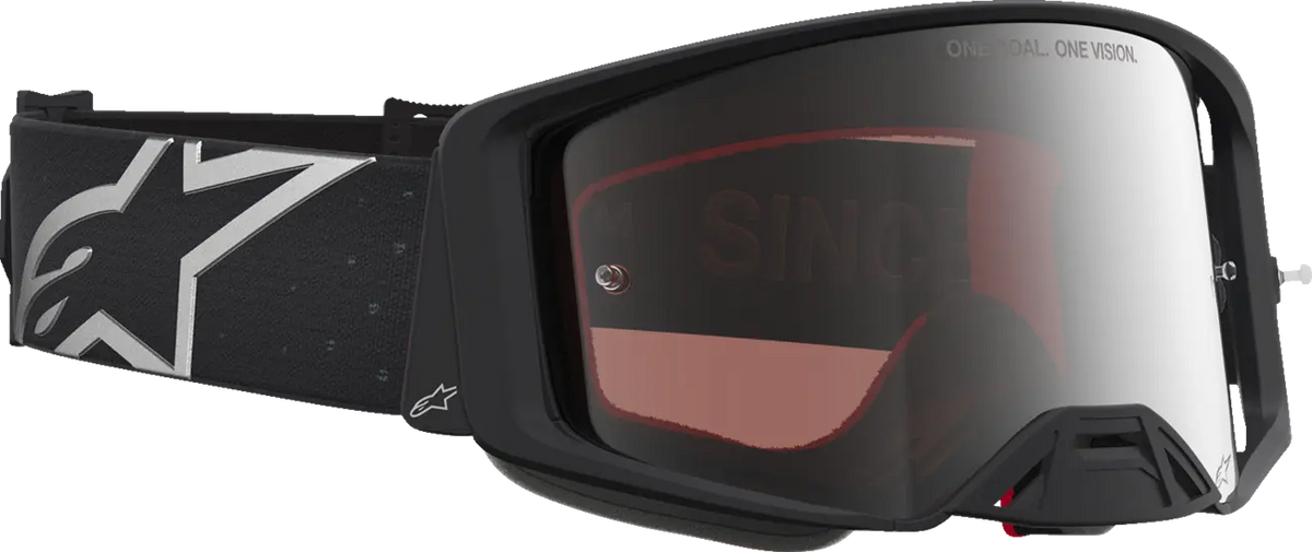 Alpinestars Supertech Vesta Goggle Black Matte Silver