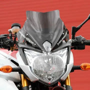 Bullster Windscreen - Naked Bike - Black Smoke