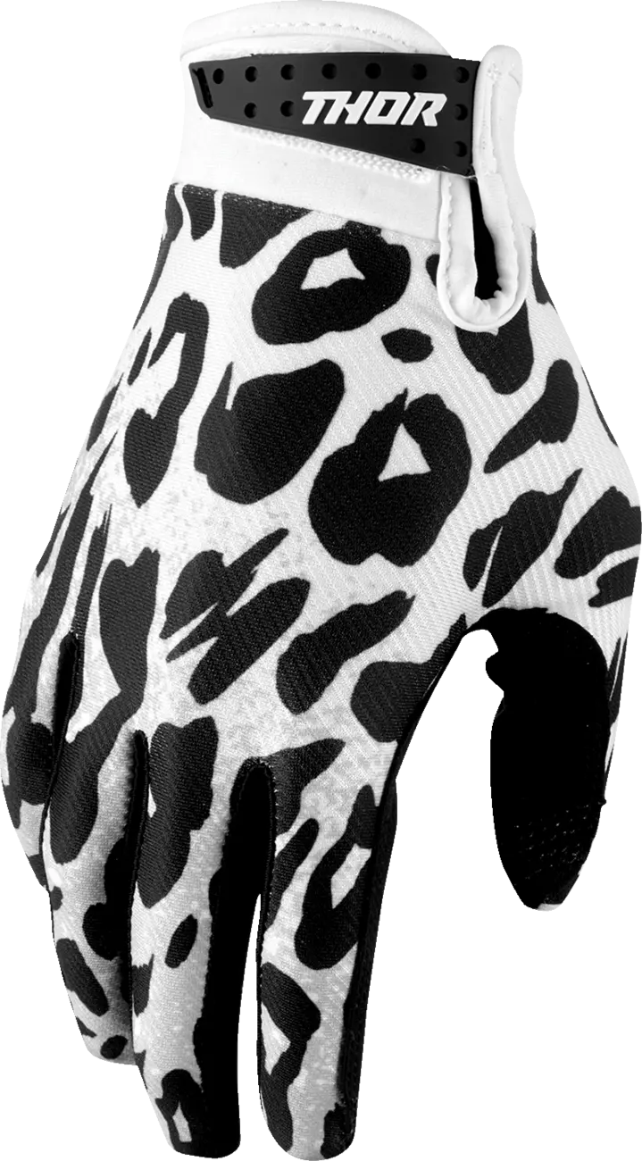 Thor Youth Launchmode Namir Gloves White/Black