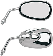 Emgo Lil' Cruiser Mirror - Chrome, Short Stem