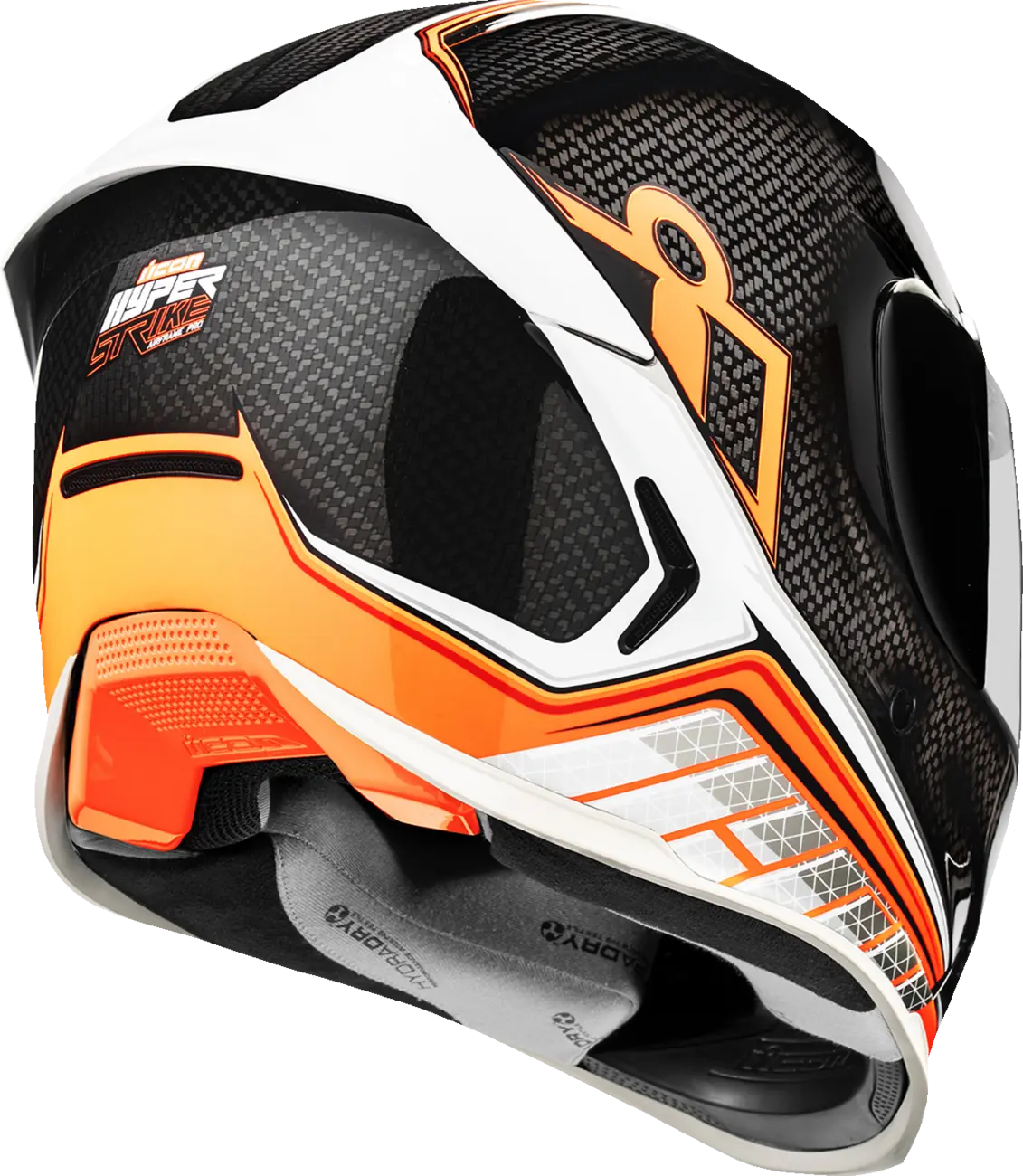 Icon Airframe Pro Carbon Hyperstrike Helmet Red