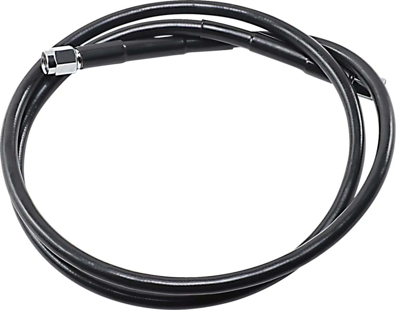 Drag Specialties Universal Bremsleitung 43" Schwarz Vinyl