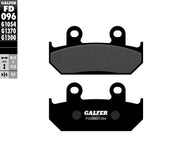 Galfer Semi-Metallic Bremsbeläge für OEM-Ersatz - Vorne
