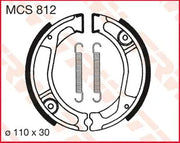 Trw Mcs812 Organische Bremsbeläge - Überlegene Bremskraft - Hinten