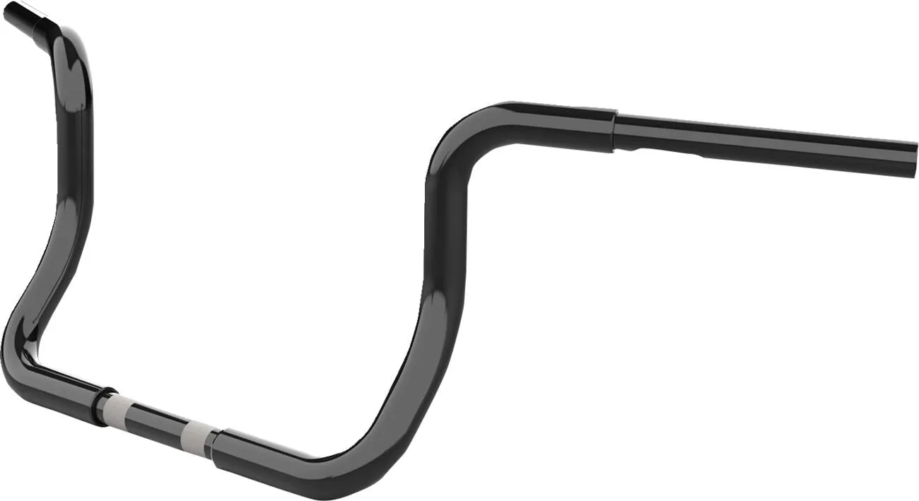 La Choppers Twin Round 10" Black Handlebar