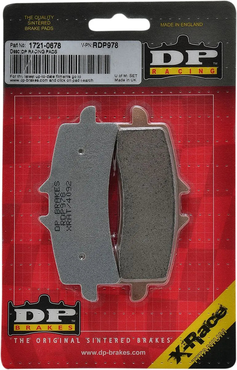 Dp Brakes Rdp X-race Titanium Sintered Bremsbeläge - Vorne