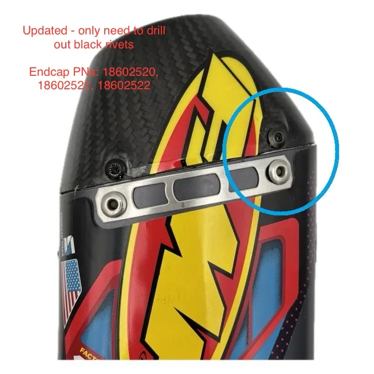 Fmf Rct Carbon Replacement End Cap Kit