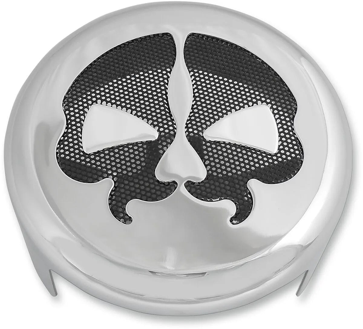 Drag Specialties Horn Cover - Chrome Steel
