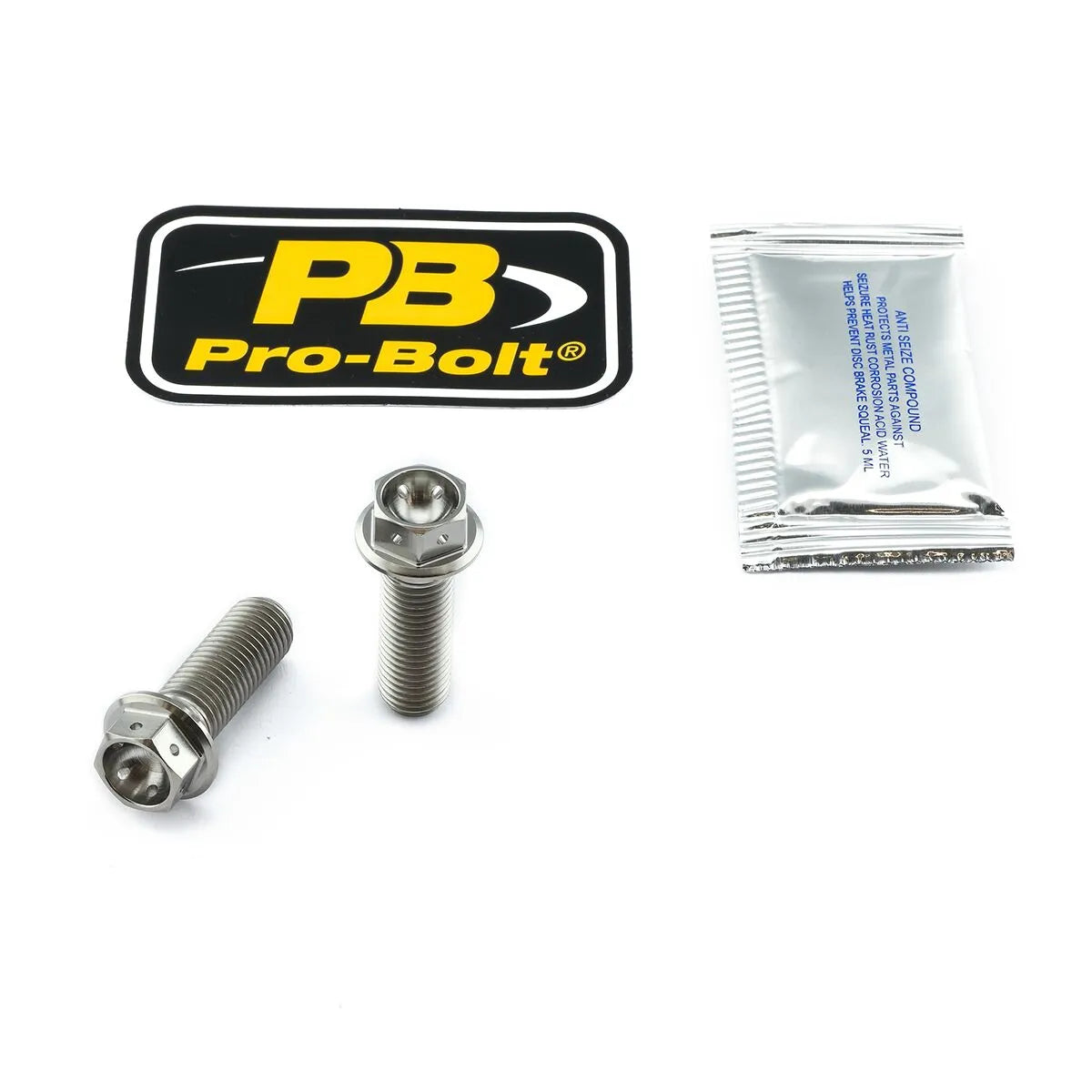 Pro Bolt Titanium Bremszangen Befestigungssatz