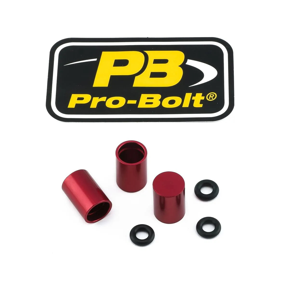 Pro Bolt Bremssattel Entlüfterkappe - Rot