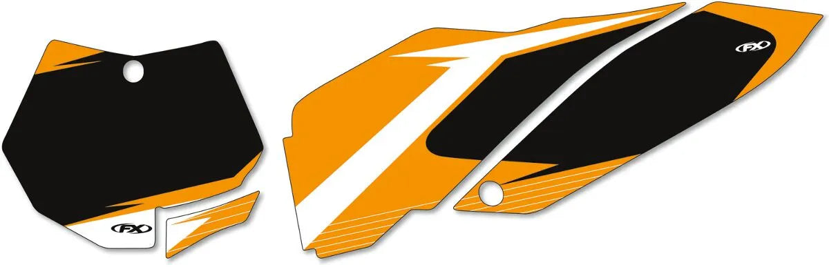 Factory Effex Pre-cut Number Plate Kit