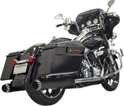 Bassani Xhaust Qnt Slip-On Schalldämpfer - Schwarz Stahl
