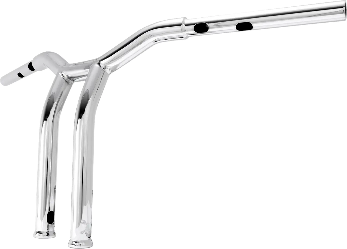 Burly Brand Dominator Handlebar 12" Chrome for Harley Davidson