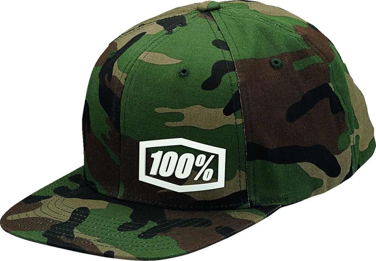 100% Machine Snapback Hat One Size