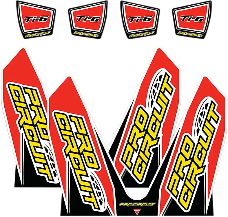Pro Circuit Auspuff Aufkleber